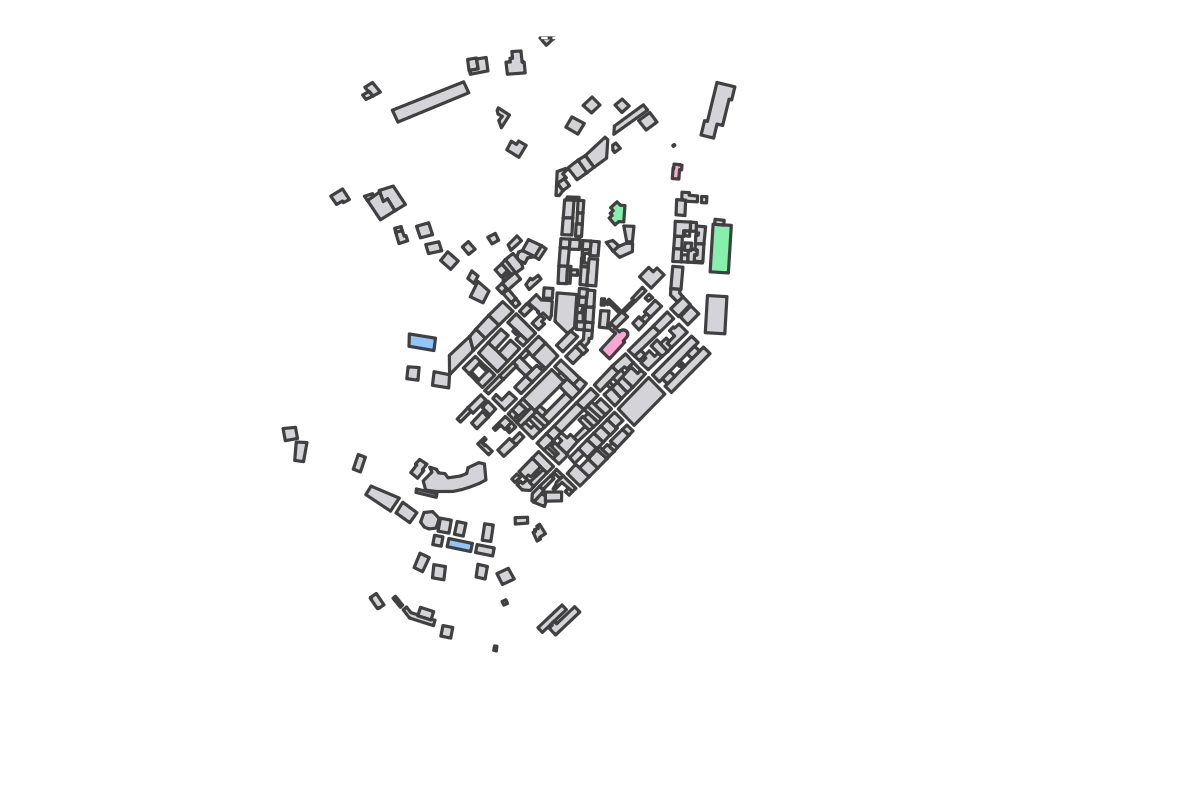 Program breakdown map