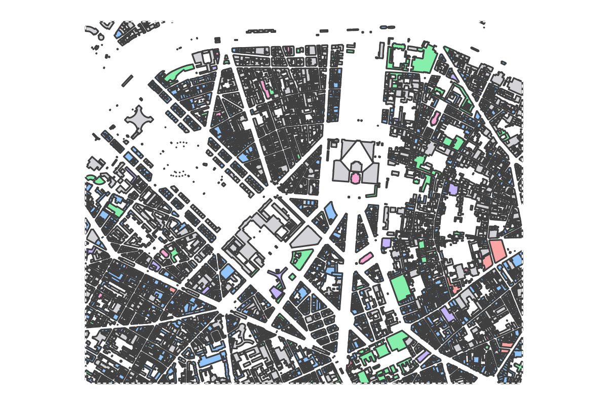 Program breakdown map