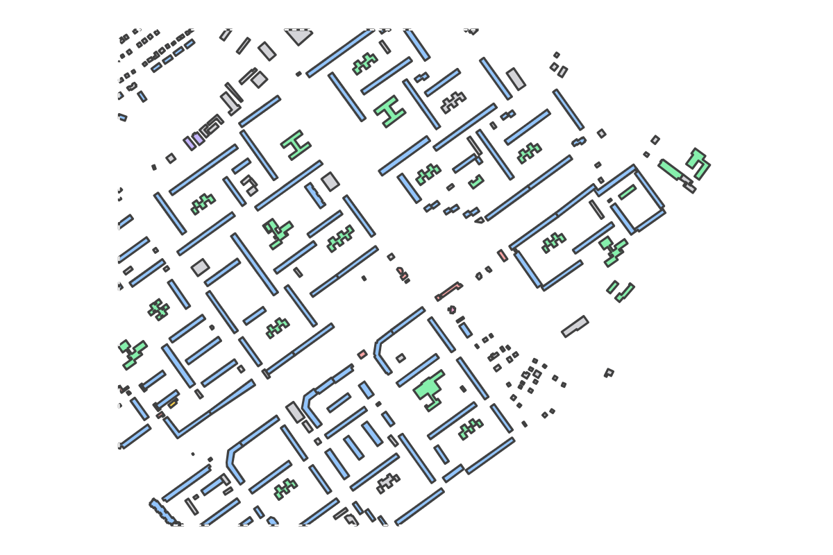 Program breakdown map