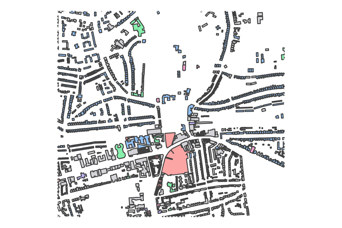 Program breakdown map
