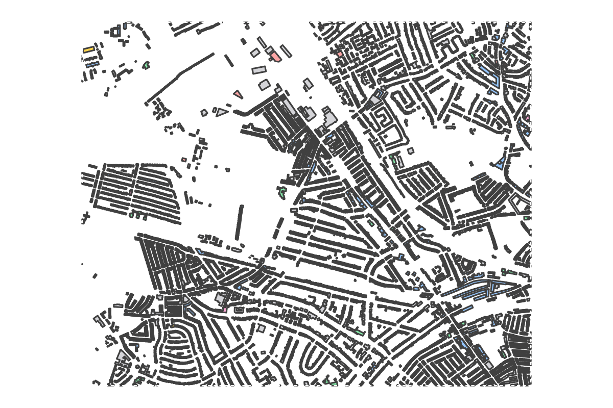 Program breakdown map
