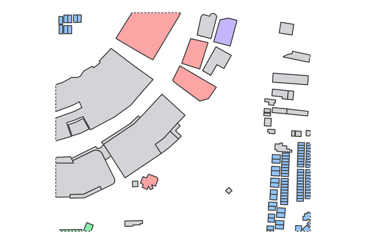 Program breakdown map
