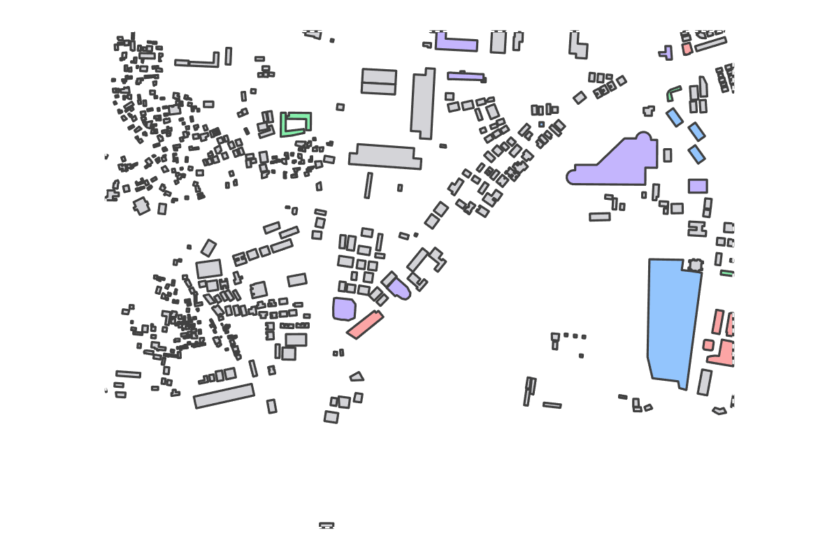 Program breakdown map