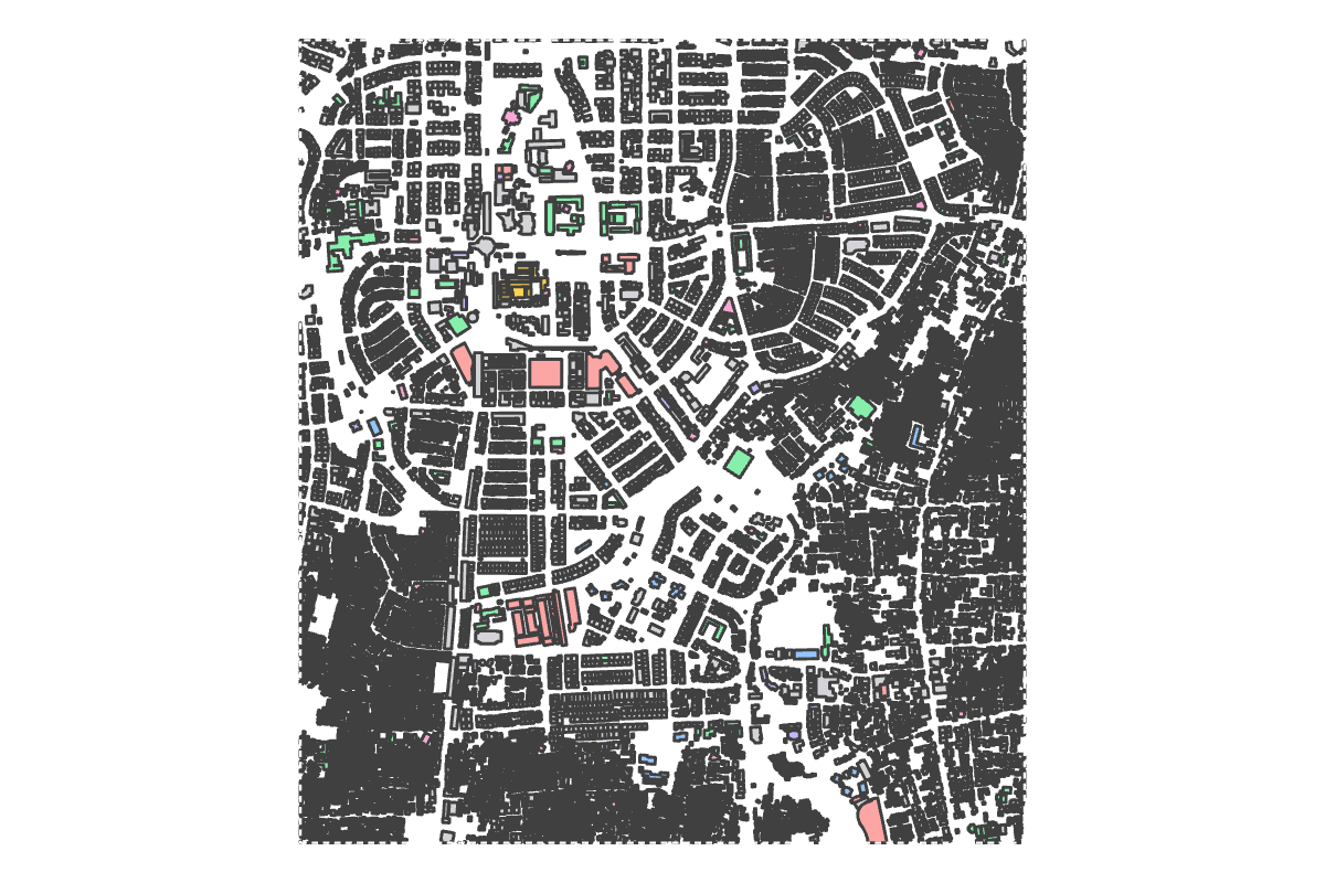 Program breakdown map