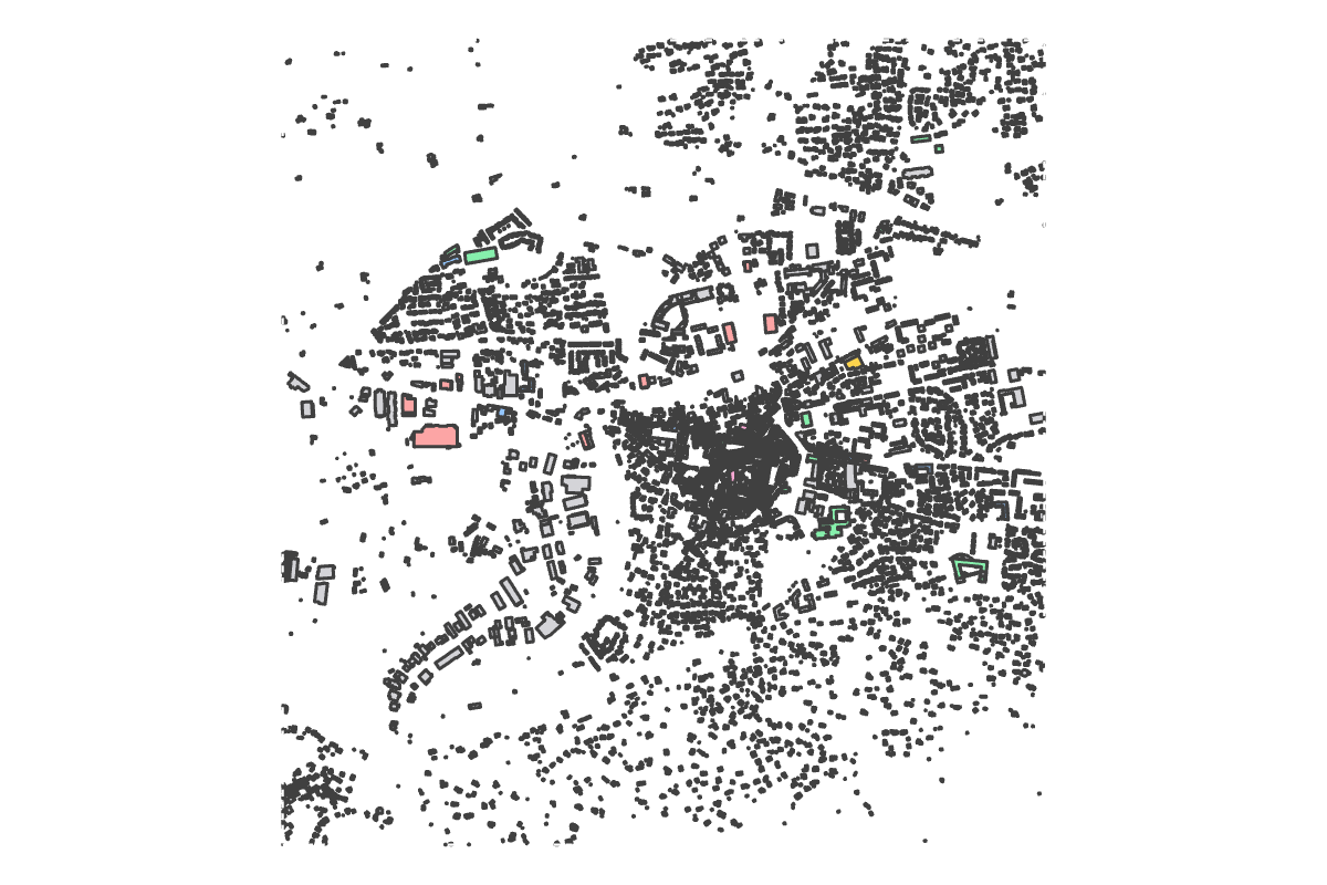Program breakdown map
