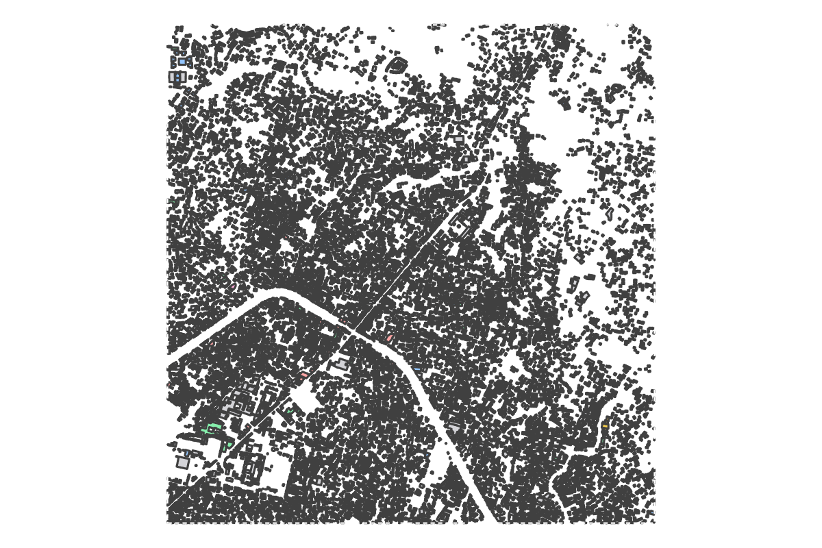 Program breakdown map