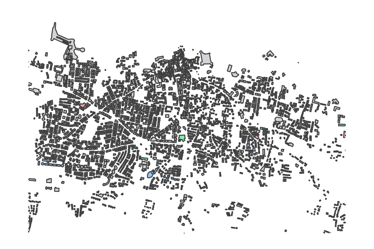 Program breakdown map