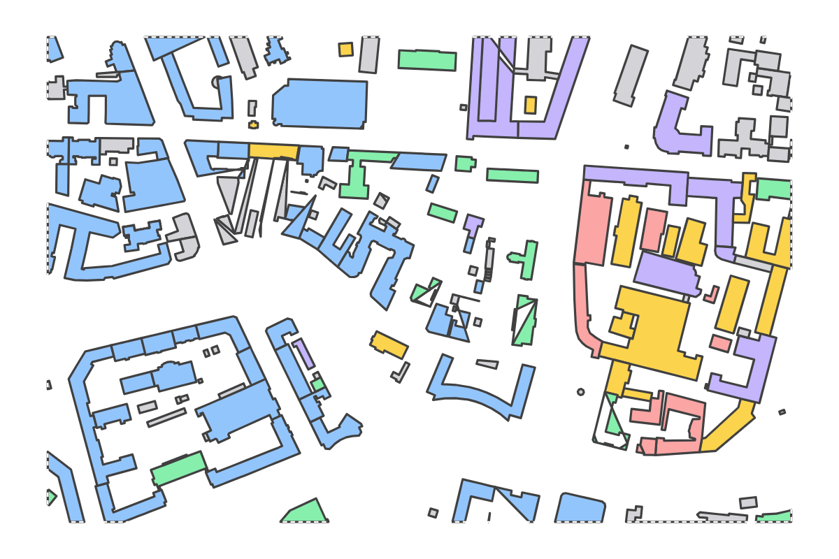 Program breakdown map