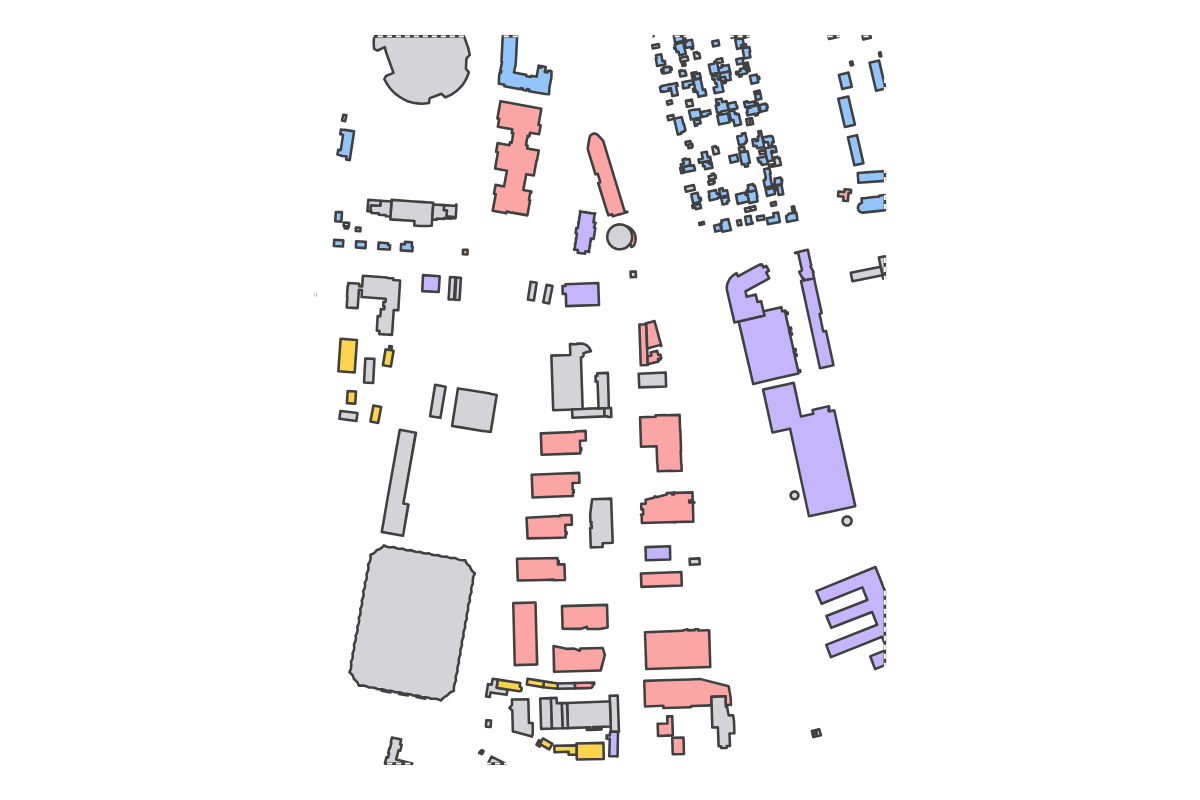 Program breakdown map