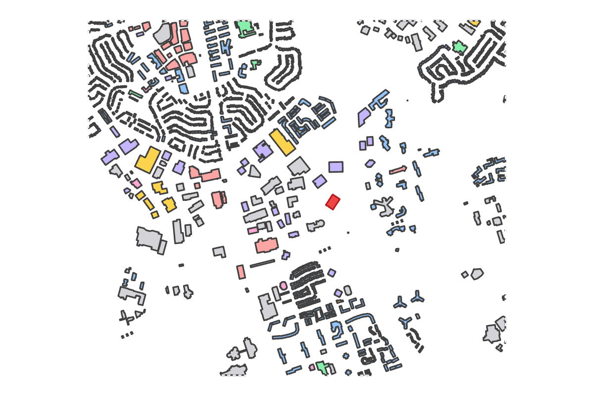 Program breakdown map
