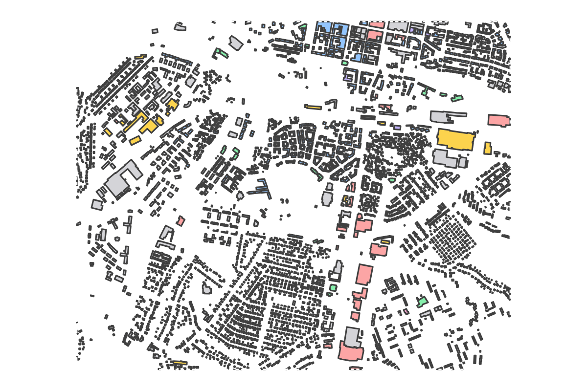 Program breakdown map