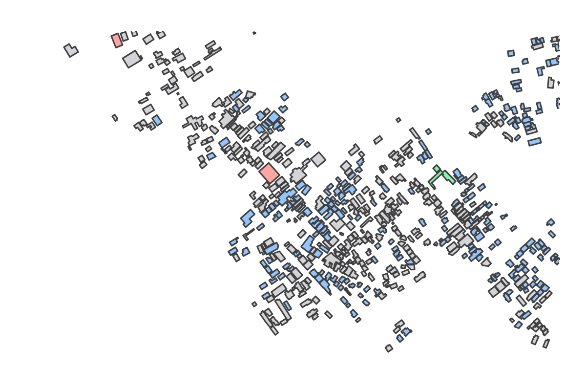 Program breakdown map