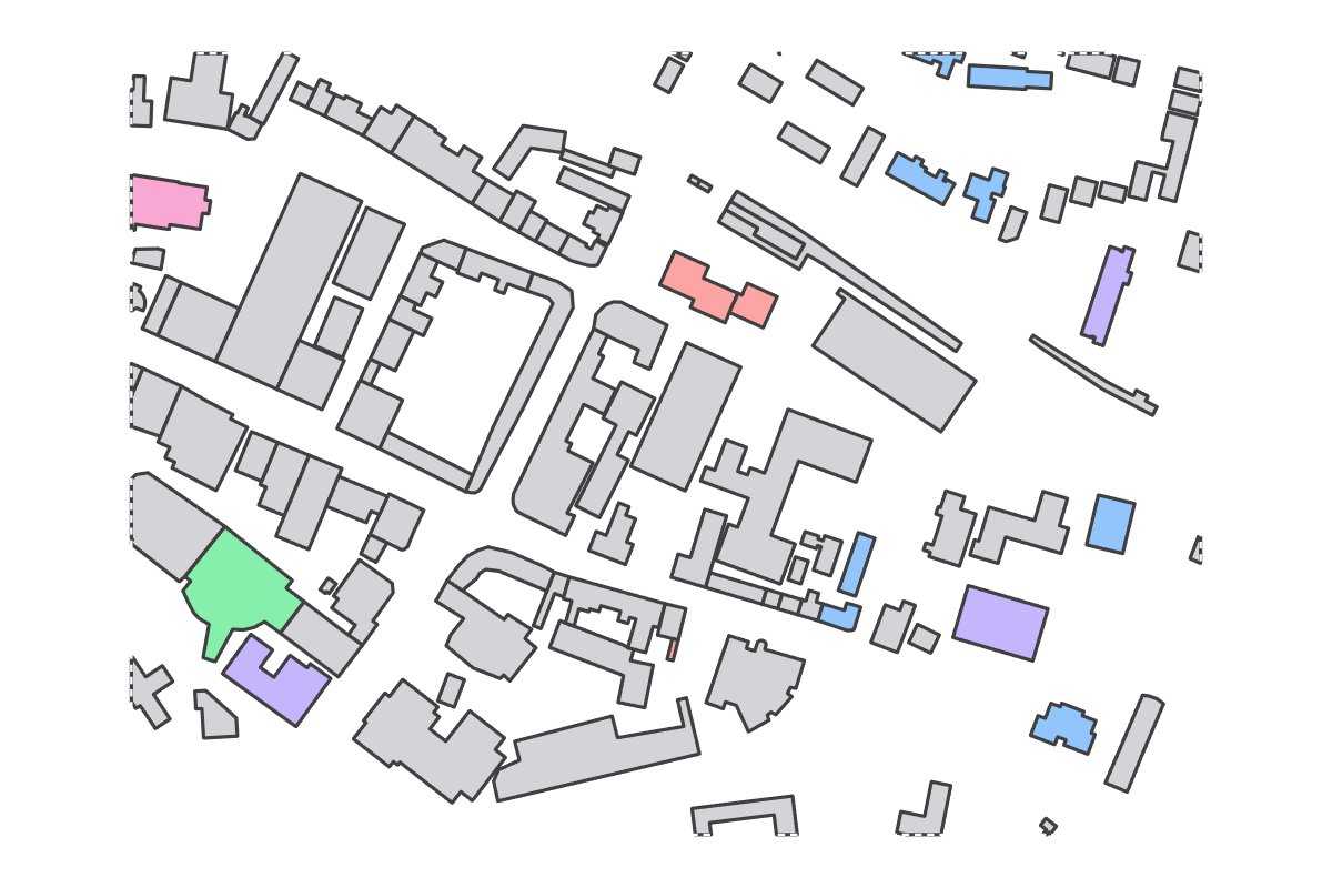 Program breakdown map
