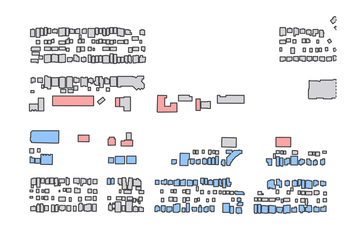 Program breakdown map