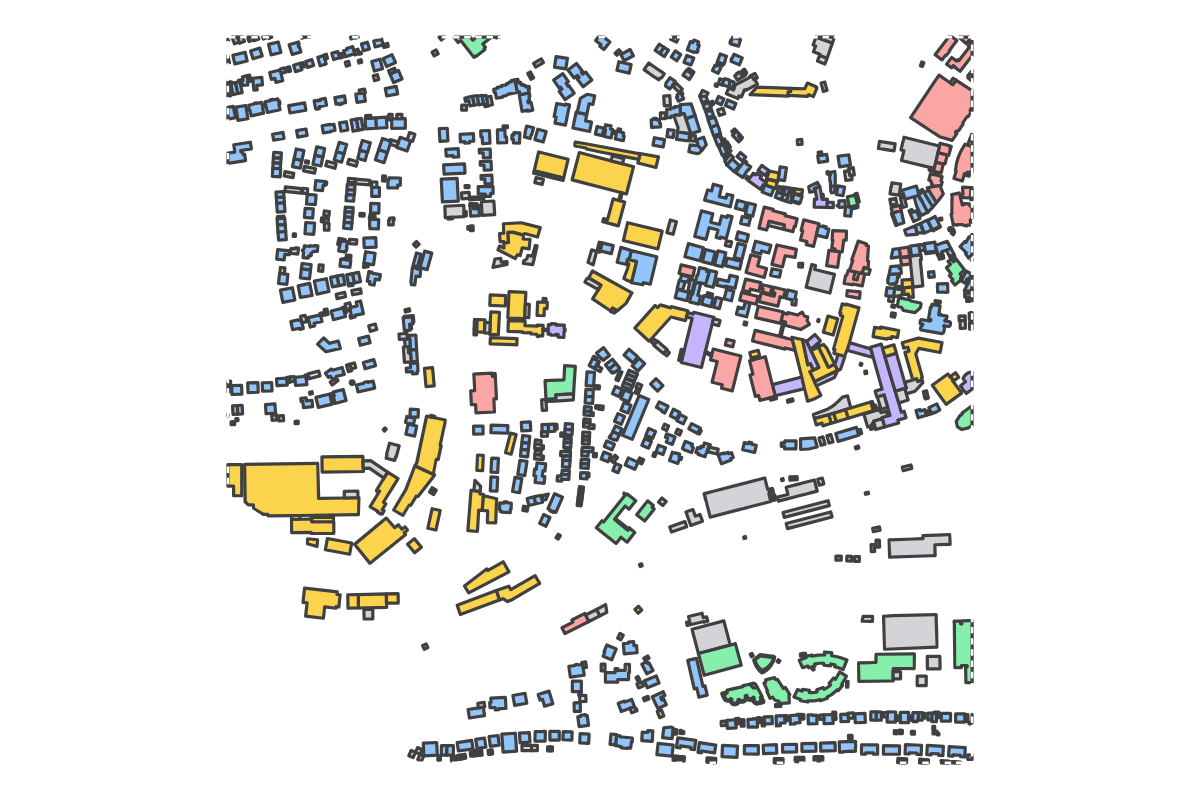 Program breakdown map