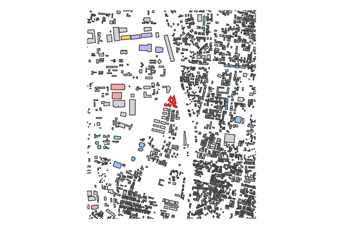 Program breakdown map