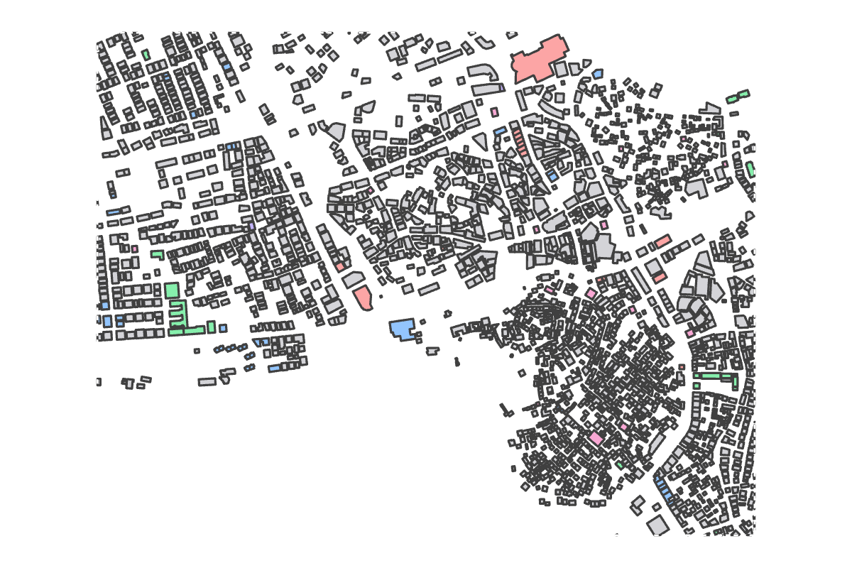 Program breakdown map