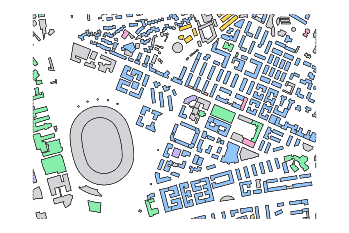 Program breakdown map