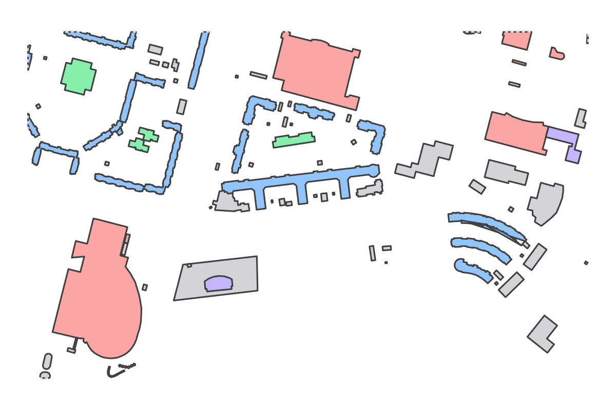 Program breakdown map