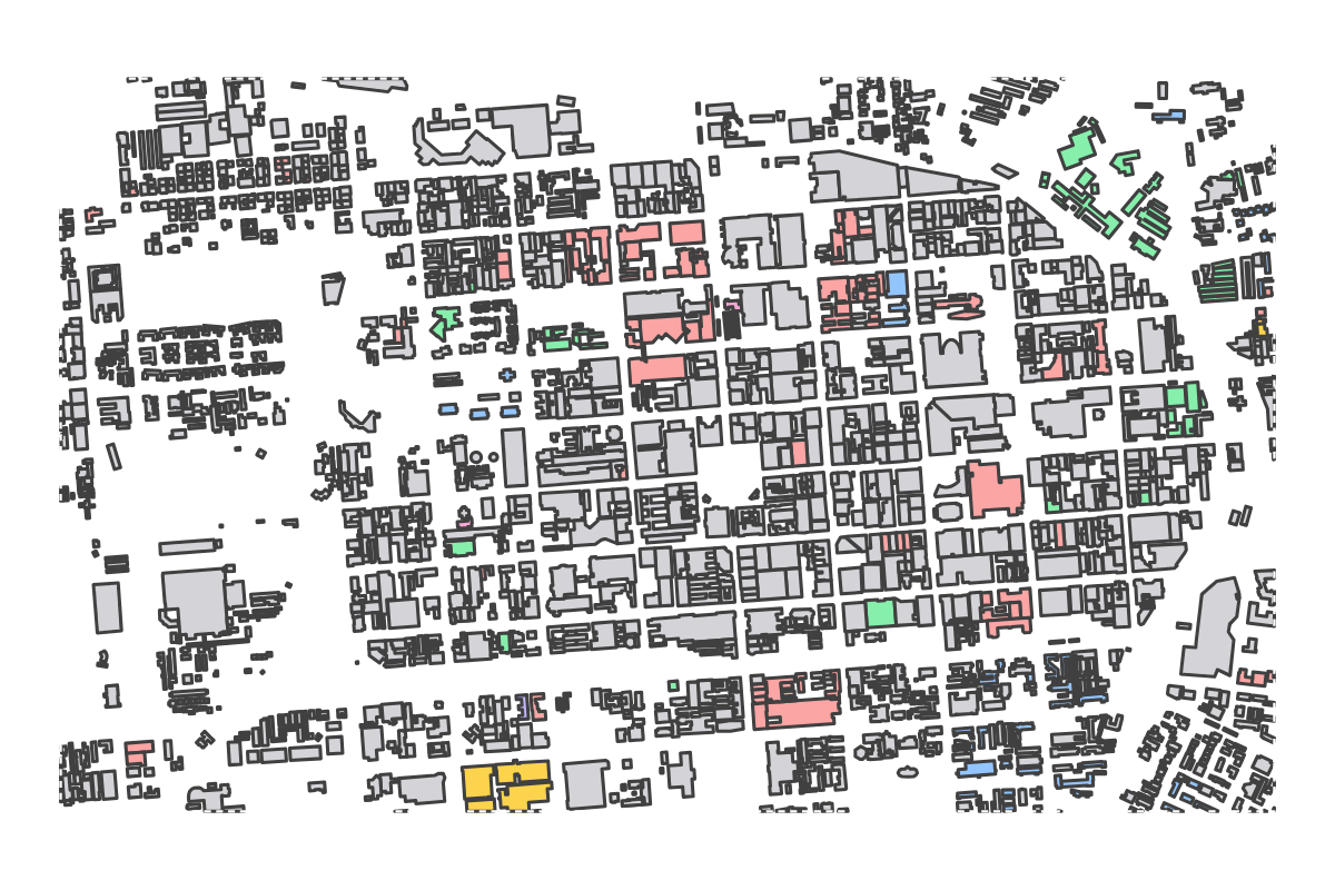Program breakdown map