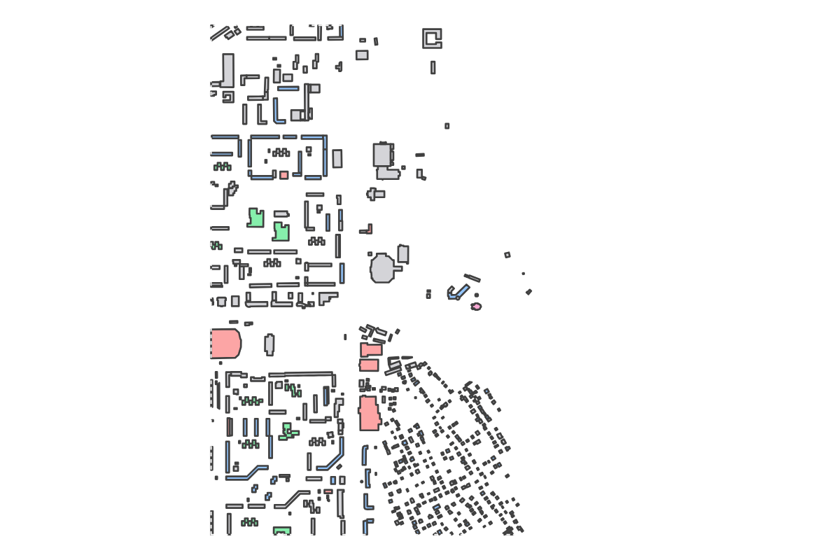 Program breakdown map