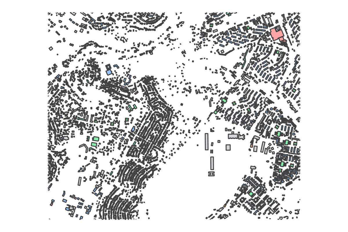 Program breakdown map