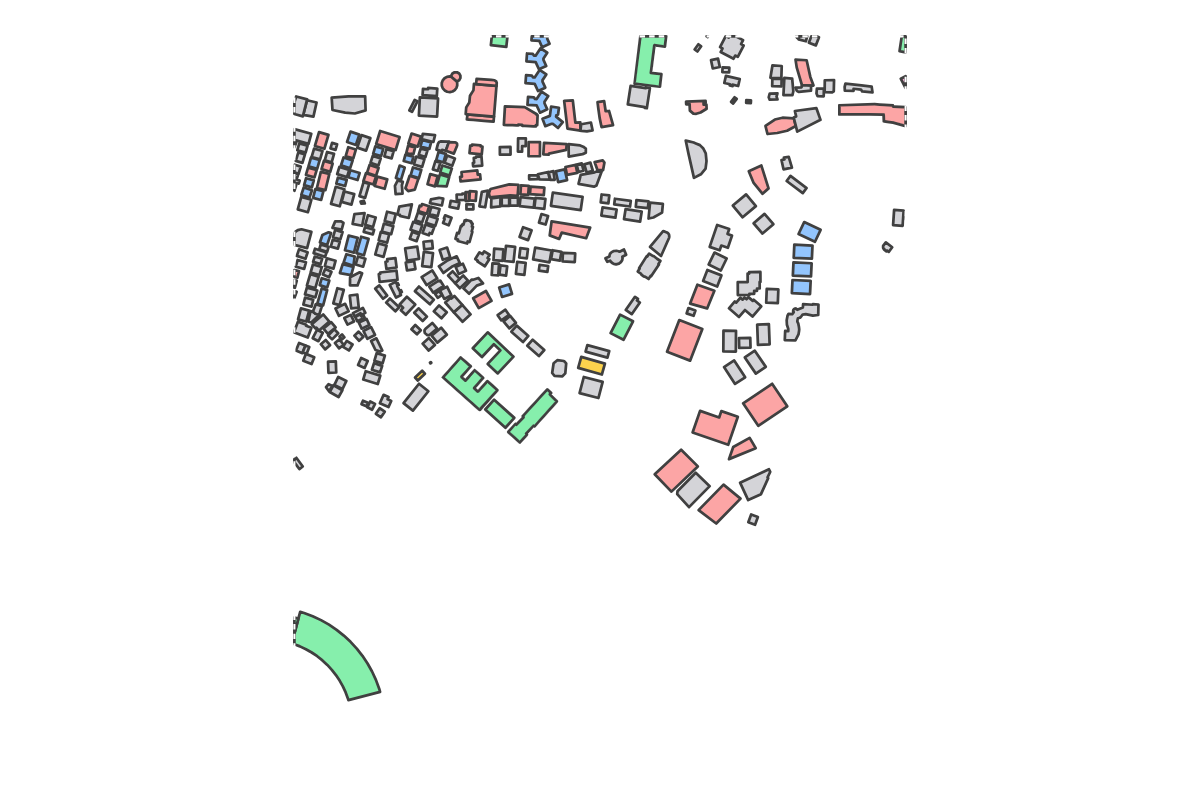 Program breakdown map