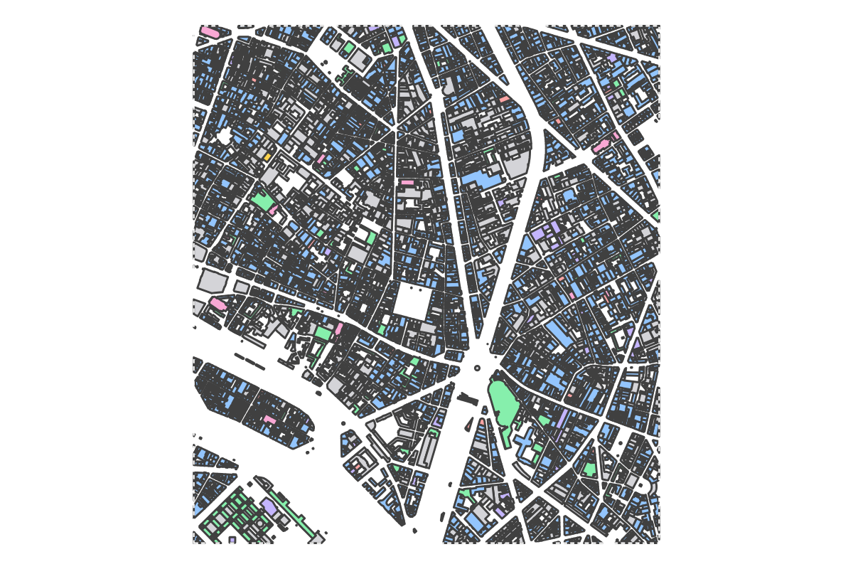 Program breakdown map