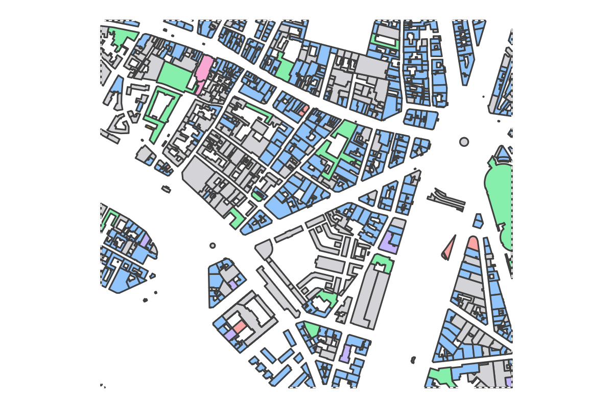 Program breakdown map
