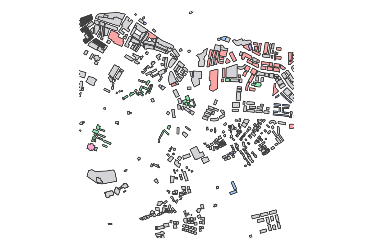 Program breakdown map