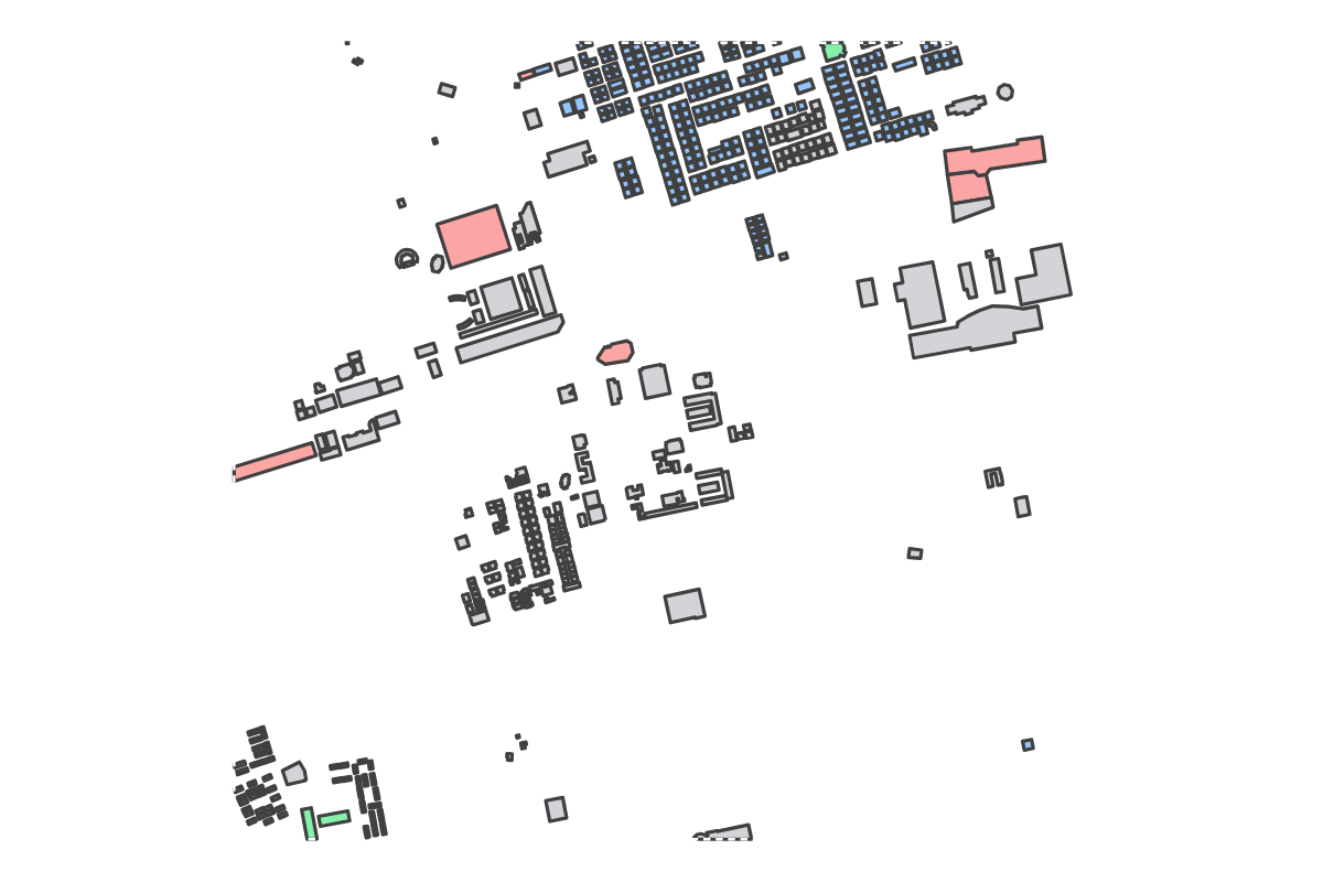 Program breakdown map