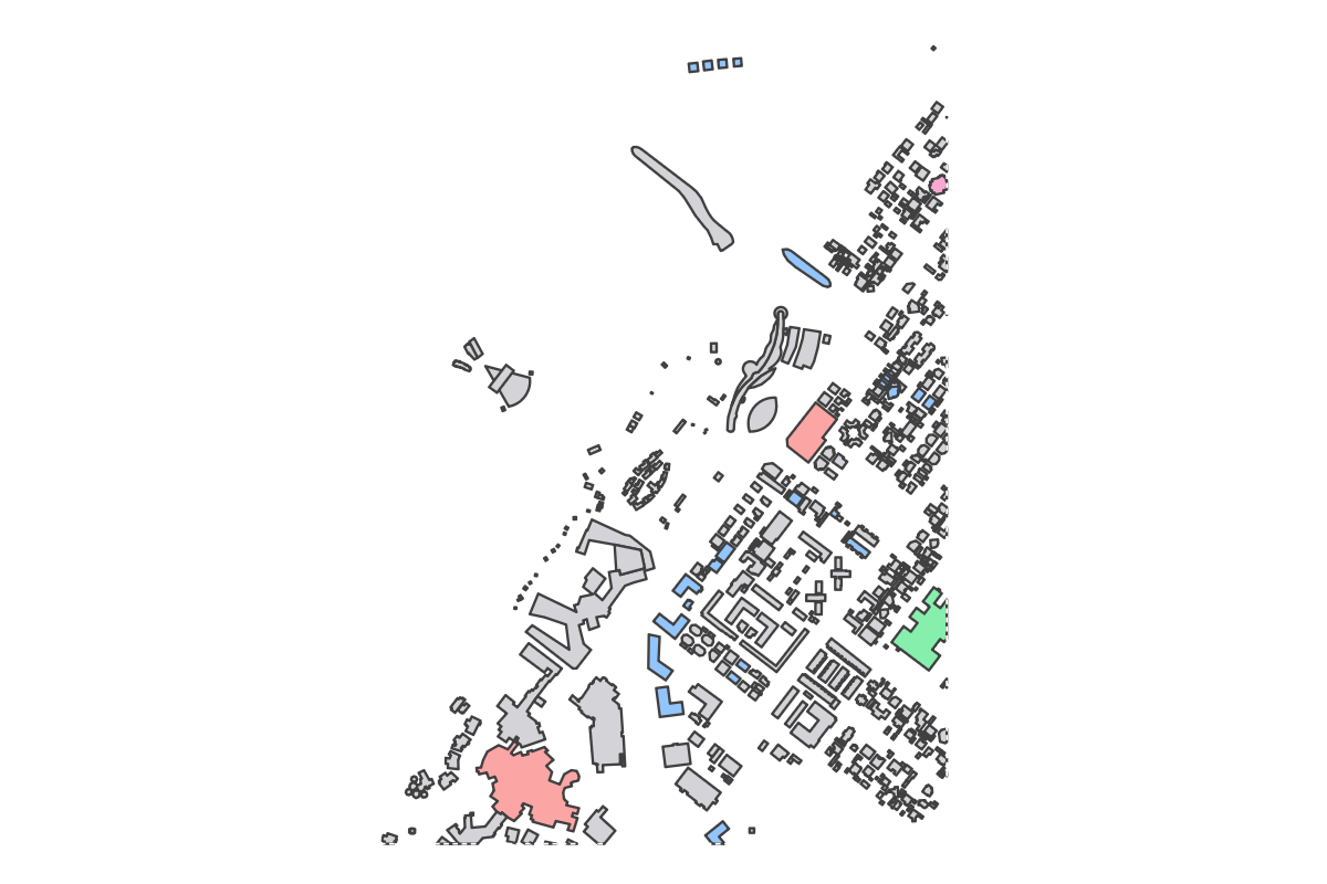 Program breakdown map