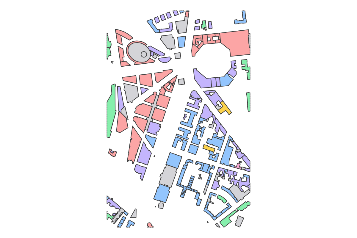 Program breakdown map