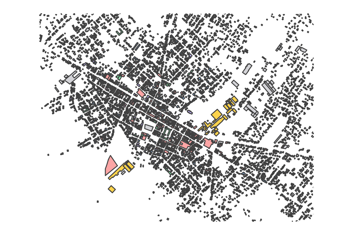 Program breakdown map