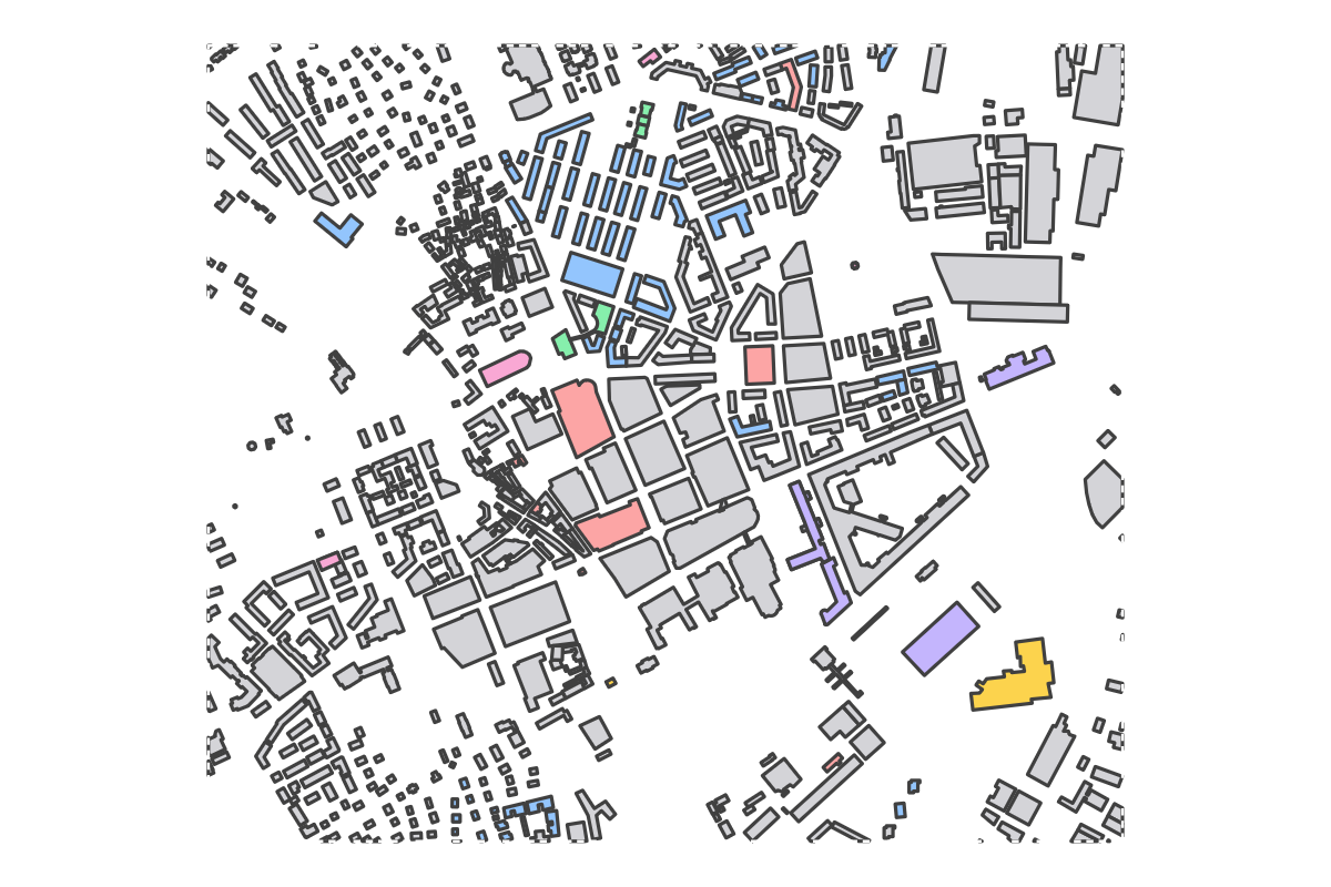 Program breakdown map