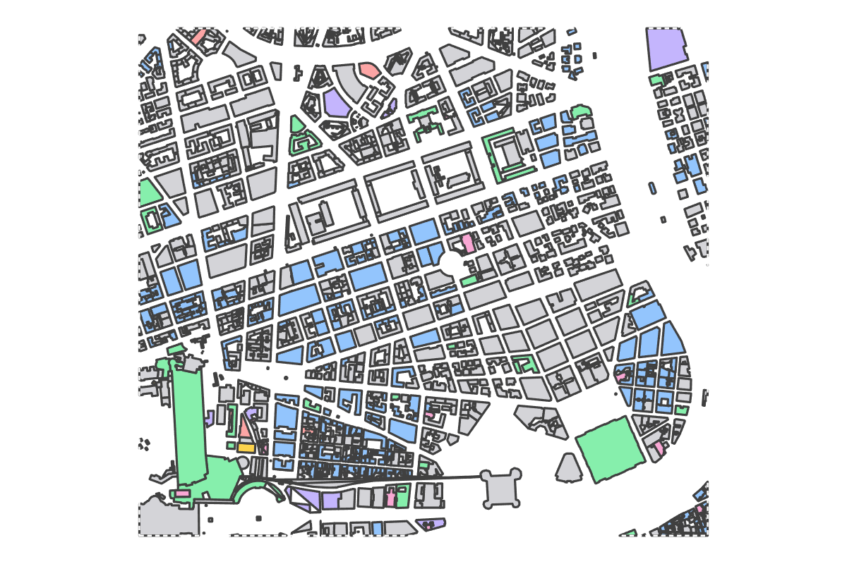 Program breakdown map