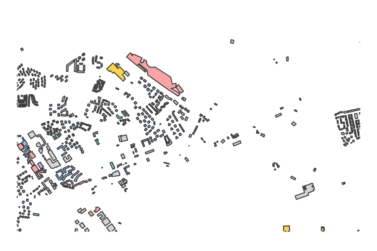 Program breakdown map