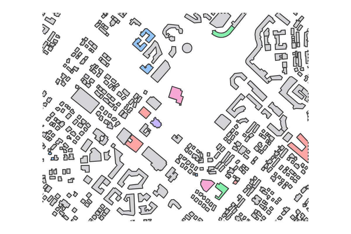 Program breakdown map