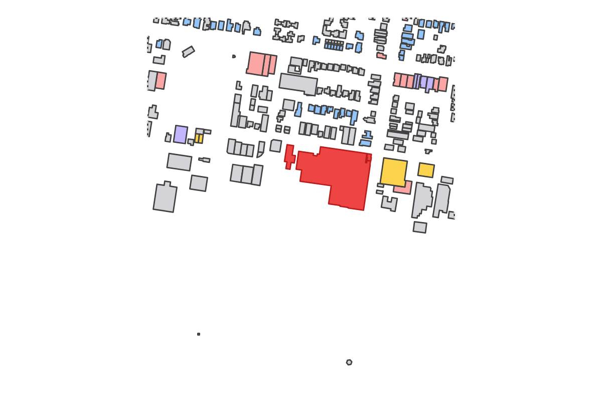 Program breakdown map