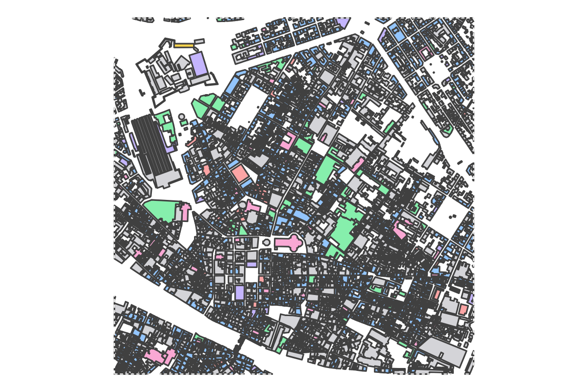 Program breakdown map