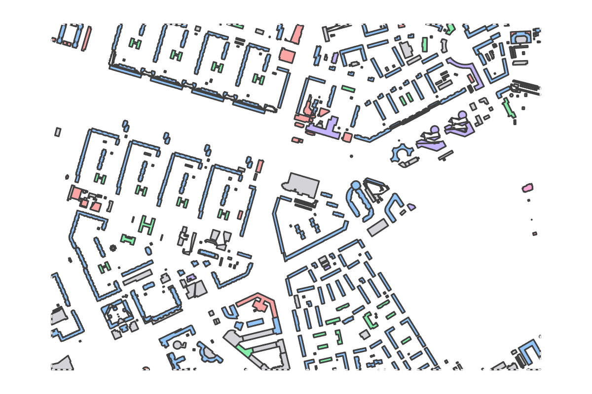 Program breakdown map