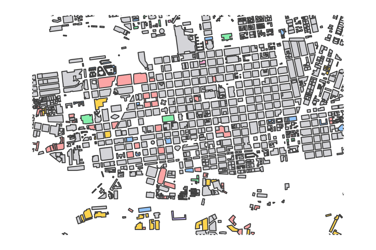 Program breakdown map
