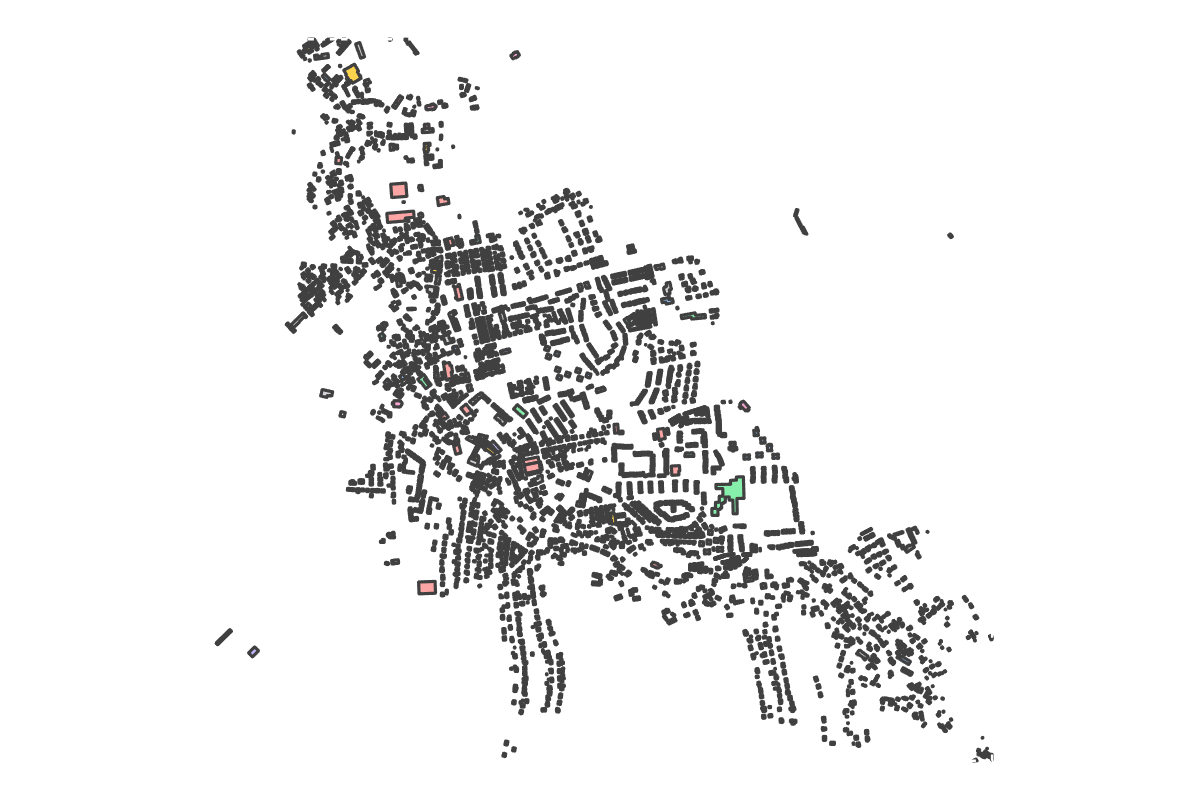 Program breakdown map
