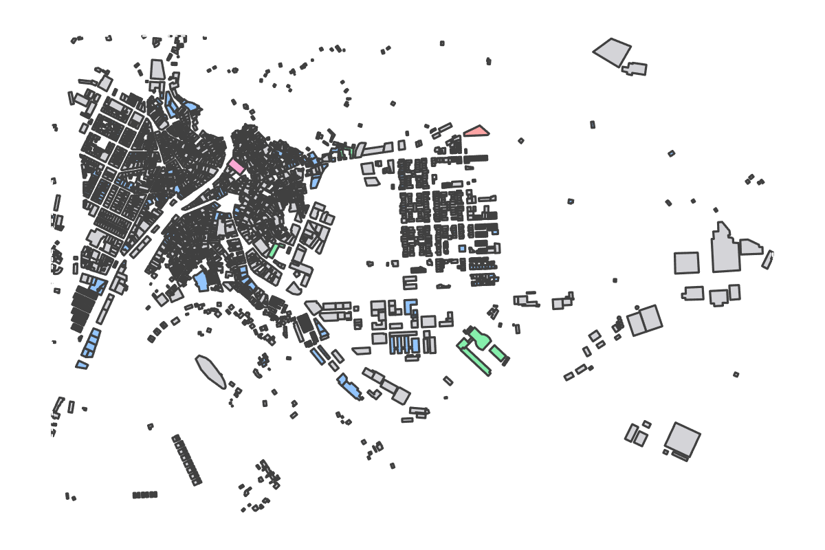 Program breakdown map