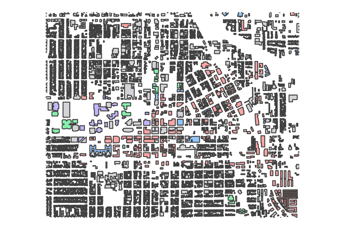 Program breakdown map
