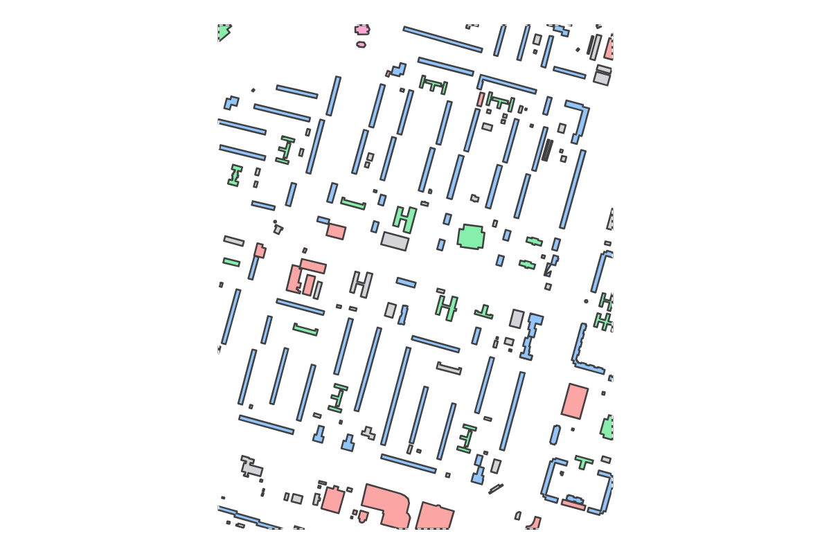 Program breakdown map