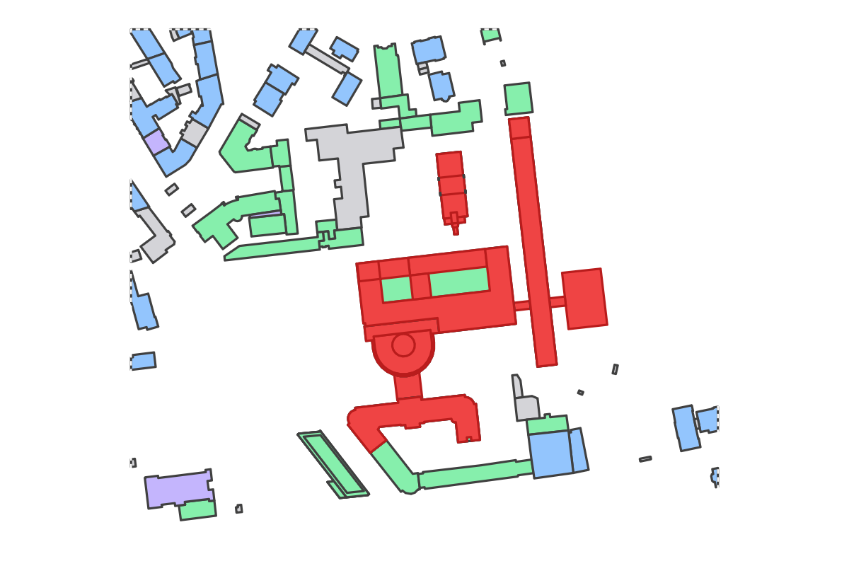 Program breakdown map