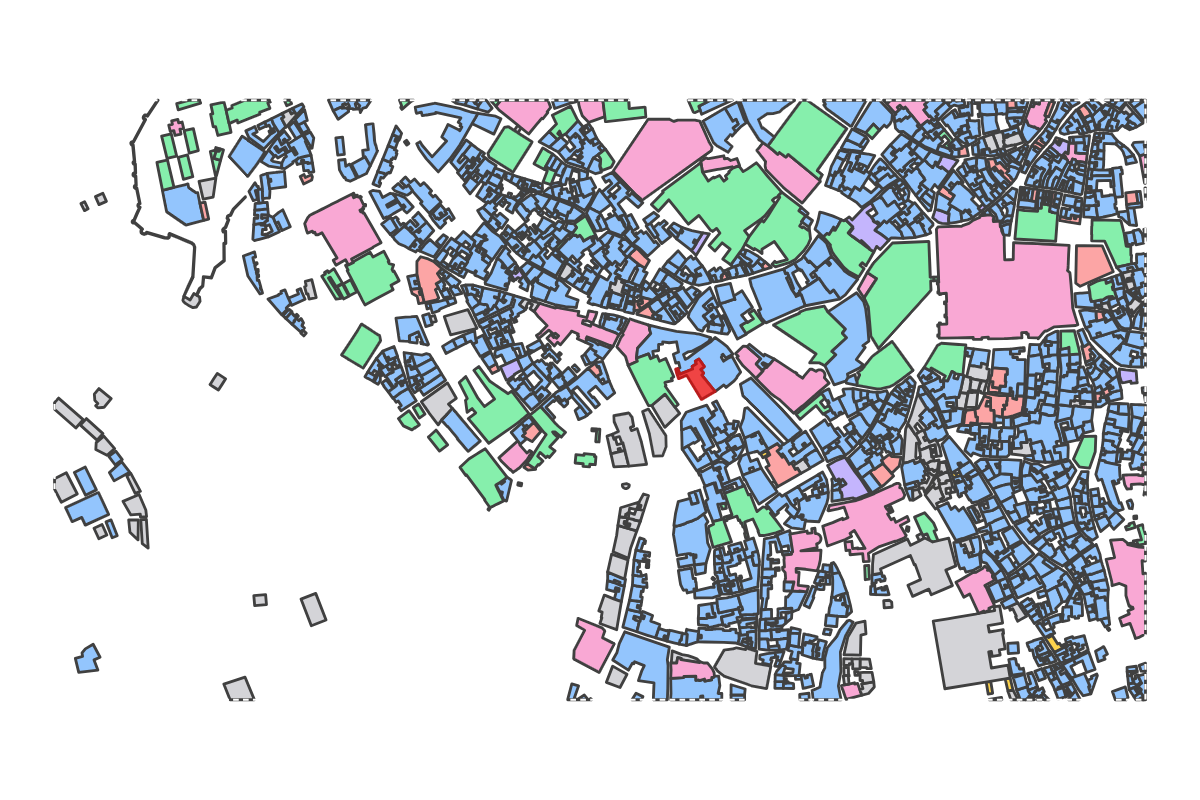 Program breakdown map
