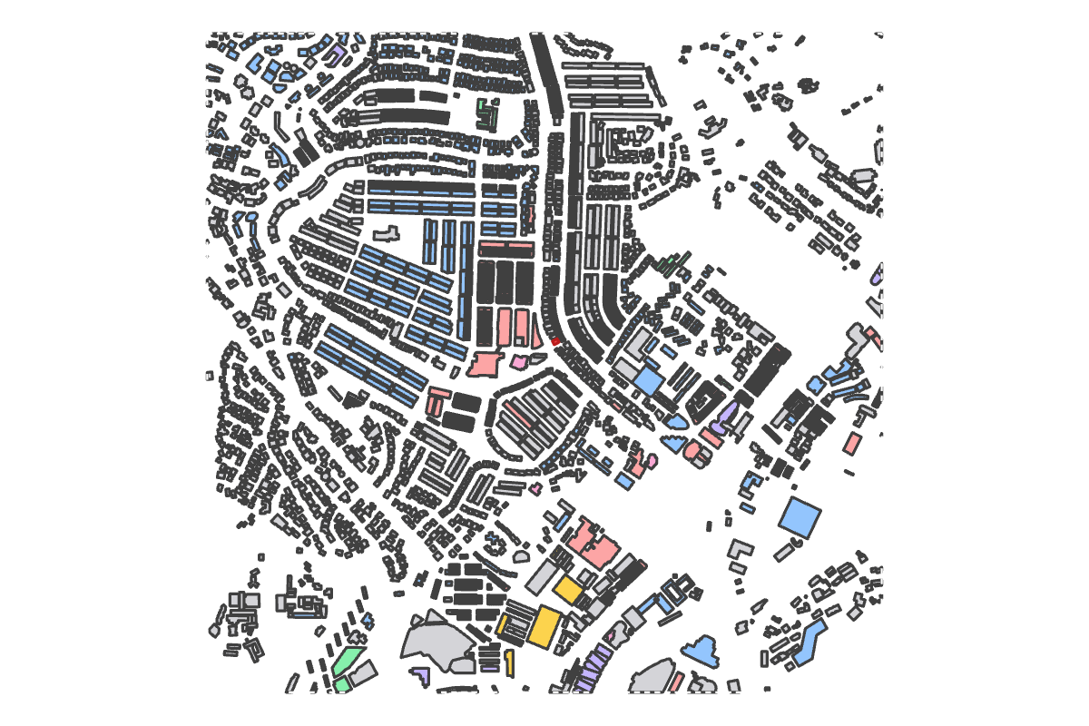 Program breakdown map