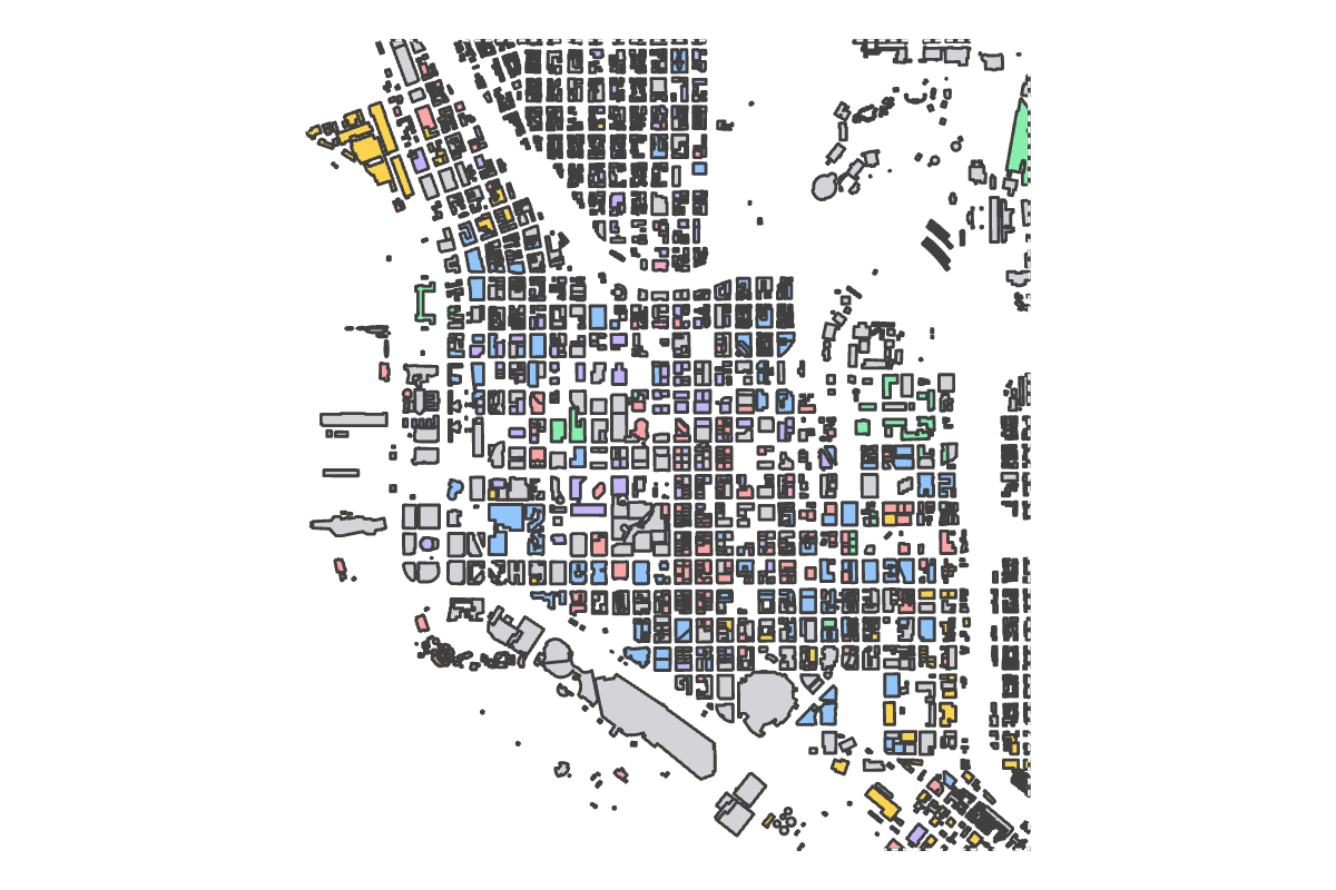 Program breakdown map